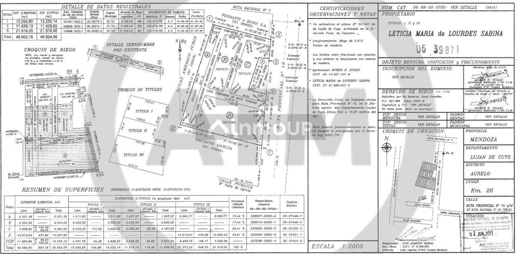Lote en Venta en Lujan de Cuyo, Mendoza