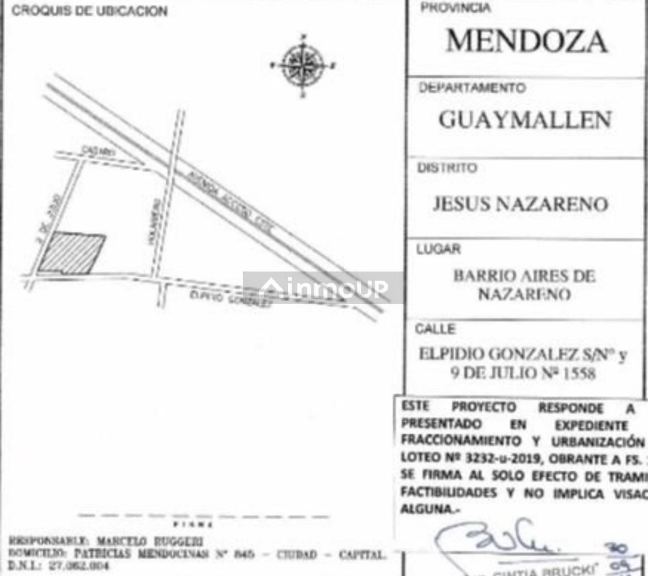 Lote en Venta en Guaymallen, Mendoza