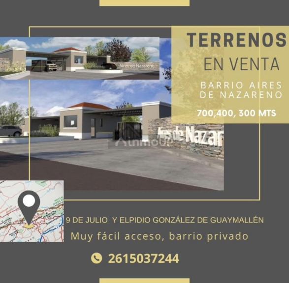 Lote en Venta en Guaymallen, Mendoza