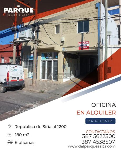 Oficina en Alquiler en Capital, Salta