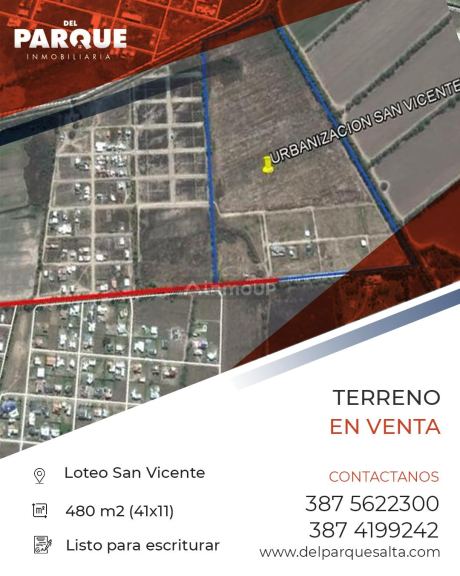 Terreno en Venta en San Luis, Salta