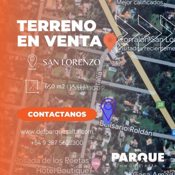 Loteo en Venta en San Lorenzo, Salta
