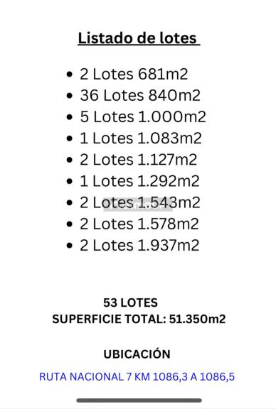 Terreno en Venta en Lujan de Cuyo, Mendoza