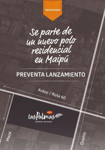 Lote en Venta en Maipu, Mendoza