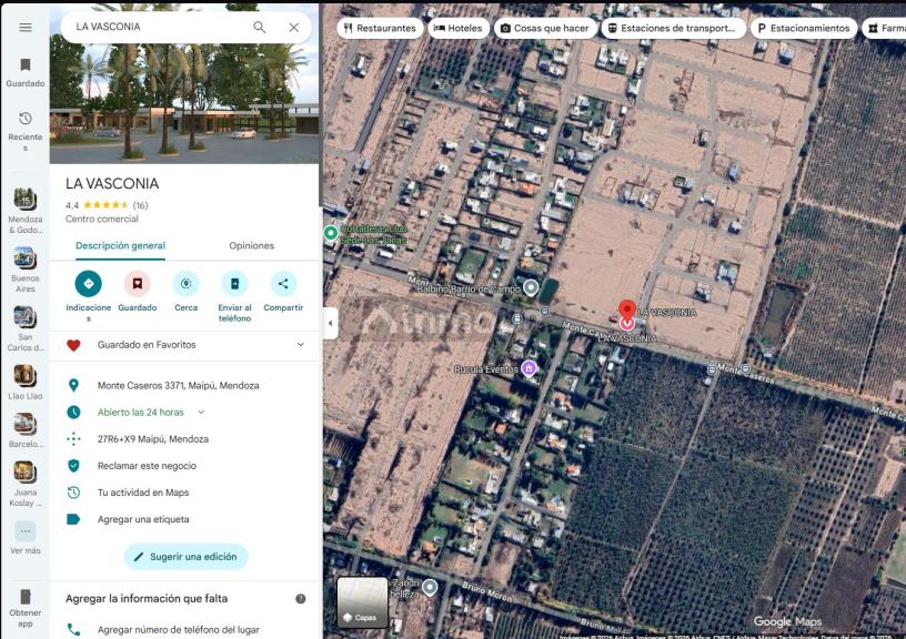 Lote en Venta en Maipu, Mendoza
