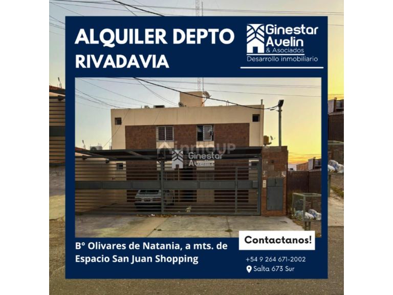 Departamento en Alquiler en Capital, San Juan