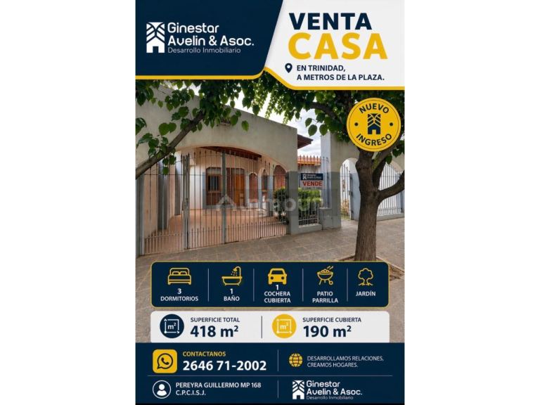 Casa en Venta en Capital, San Juan