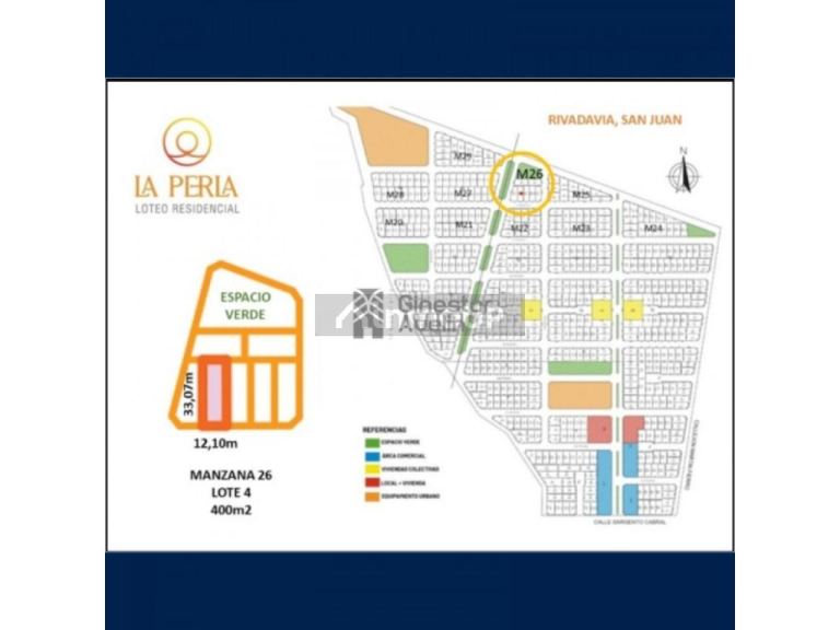Lote en Venta en Capital, San Juan