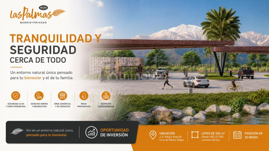 Lote en Venta en Maipu, Mendoza
