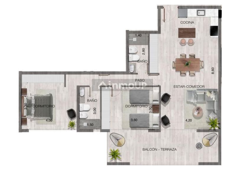 Departamento en Venta en Lujan de Cuyo, Mendoza - USD 125.000 | Inmoup - 6
