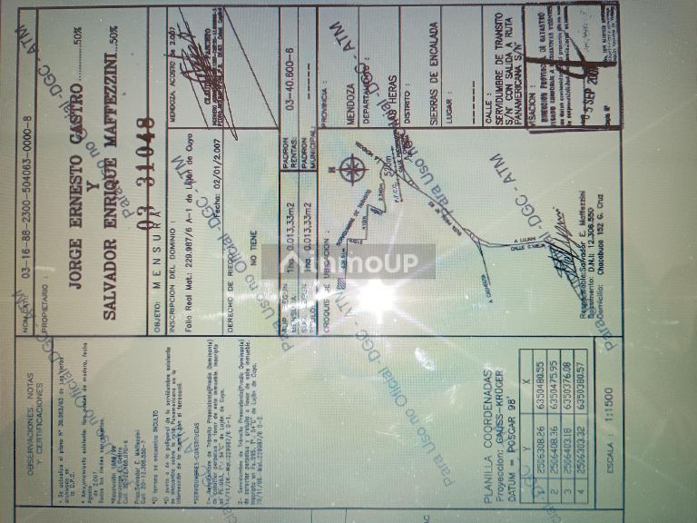 Lote en Venta en Lujan de Cuyo, Mendoza