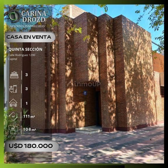 Casa en Venta en Capital, Mendoza