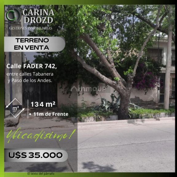 Terreno en Venta en Capital, Mendoza