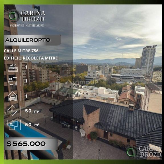 Departamento en Alquiler en Capital, Mendoza