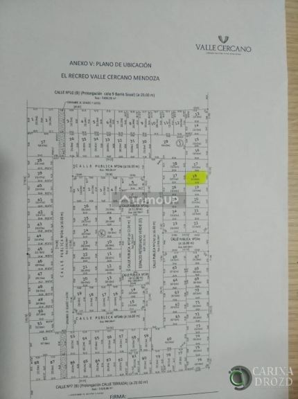 Terreno en Venta en Guaymallen, Mendoza