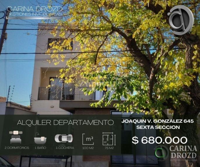 Departamento en Alquiler en Capital, Mendoza