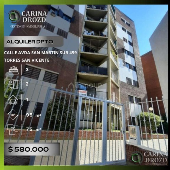Departamento en Alquiler en Godoy Cruz, Mendoza