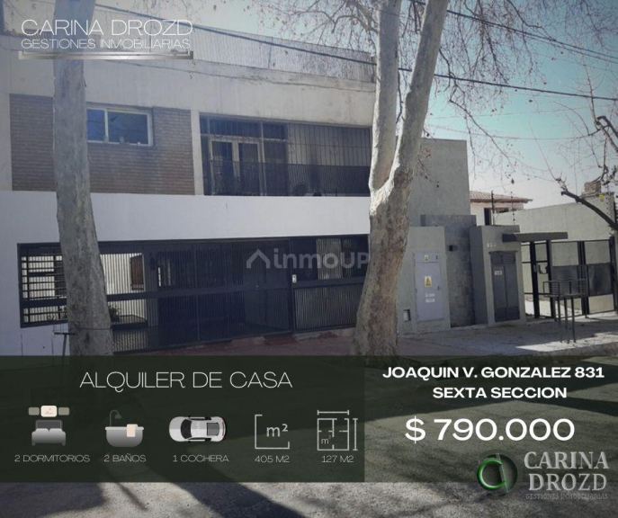 Casa en Alquiler en Capital, Mendoza