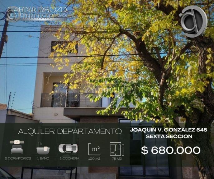Departamento en Alquiler en Capital, Mendoza