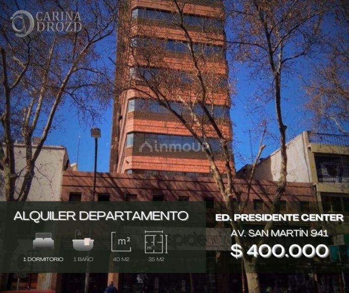 Departamento en Alquiler en Capital, Mendoza