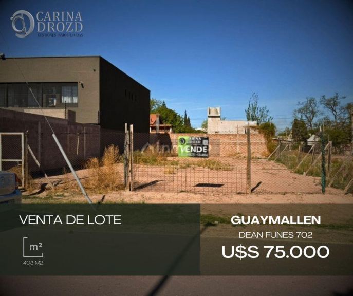 Terreno en Venta en Guaymallen, Mendoza