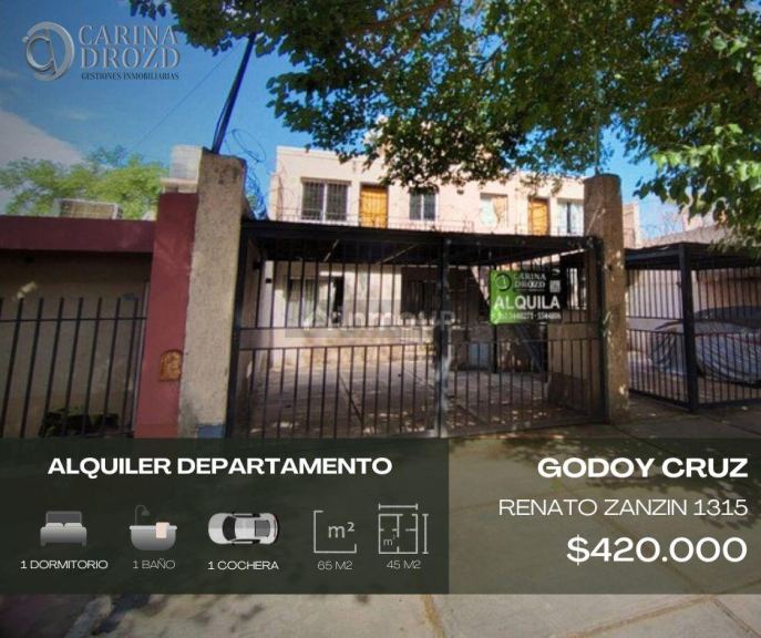 Departamento en Alquiler en Godoy Cruz, Mendoza