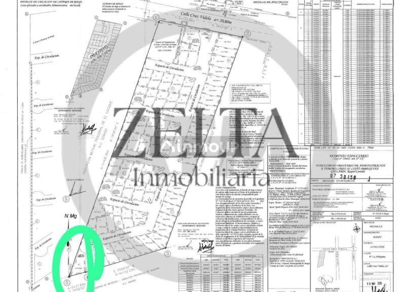 Terreno en Venta en Maipu, Mendoza