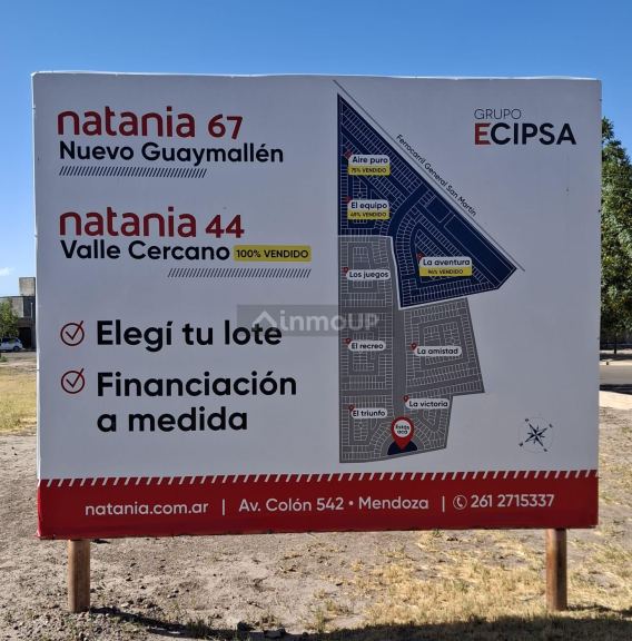 Lote en Venta en Guaymallen, Mendoza