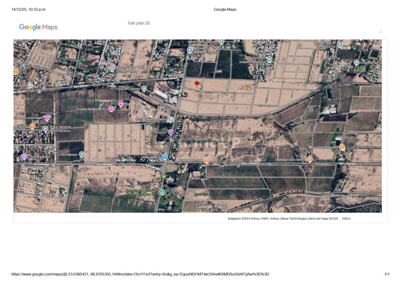 Lote en Venta en Maipu, Mendoza