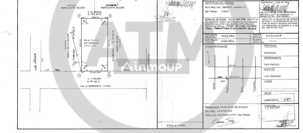 Lote en Venta en San Rafael, Mendoza