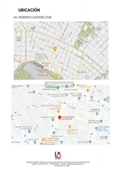Lote en Venta en Chacarita, Capital Federal
