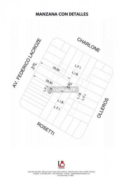 Lote en Venta en Chacarita, Capital Federal