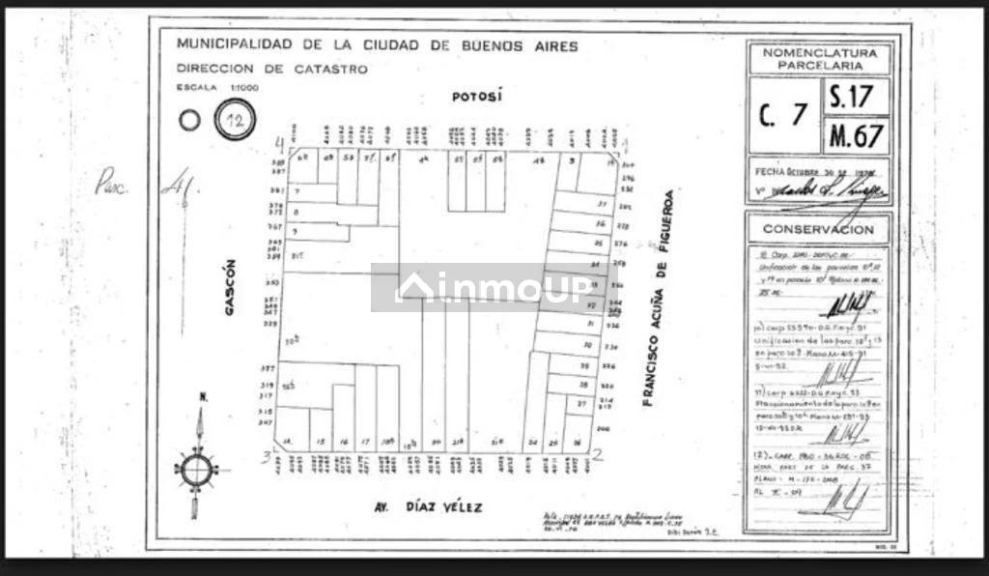 Lote en Venta en Almagro, Capital Federal