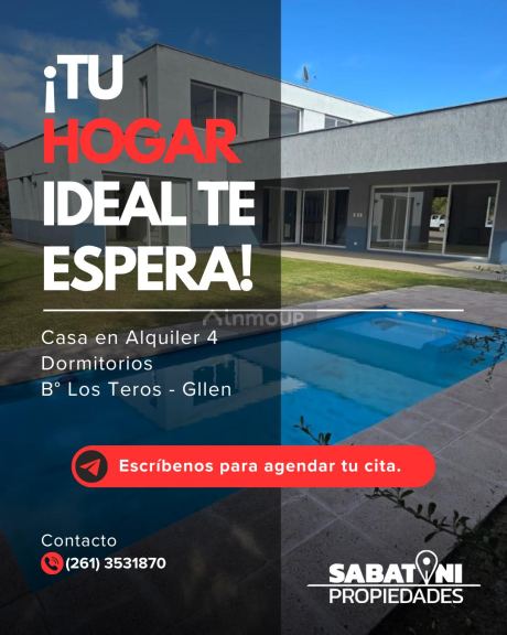 Casa en Alquiler en Guaymallen, Mendoza