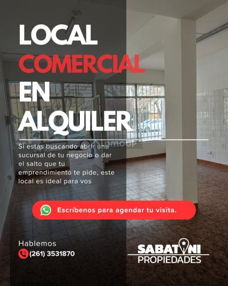 Local Comercial en Alquiler en Capital, Mendoza