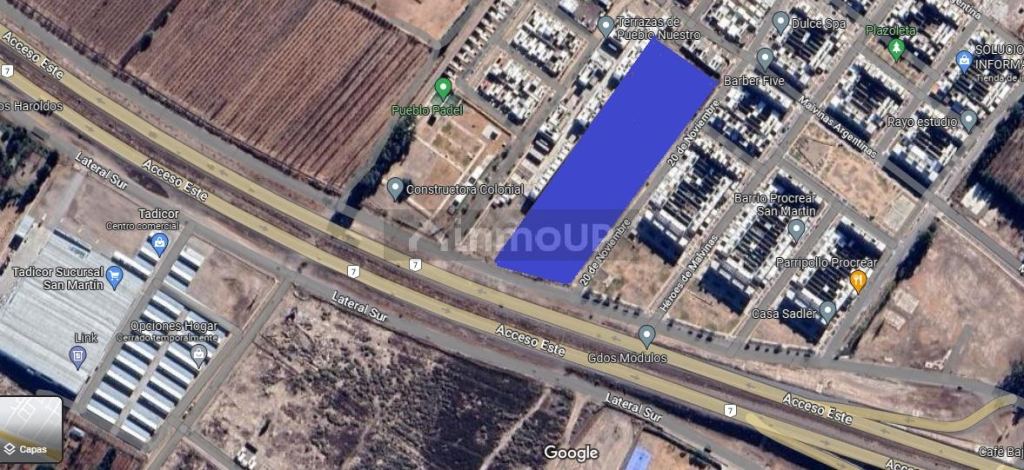 Lote en Venta en San Martin, Mendoza
