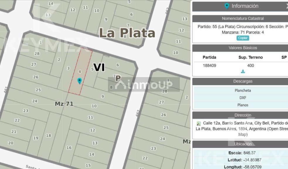Terreno en Venta en La Plata, G.B.A. Zona Sur