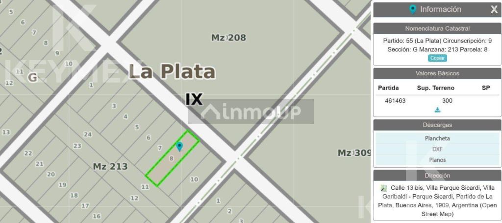 Terreno en Venta en La Plata, G.B.A. Zona Sur