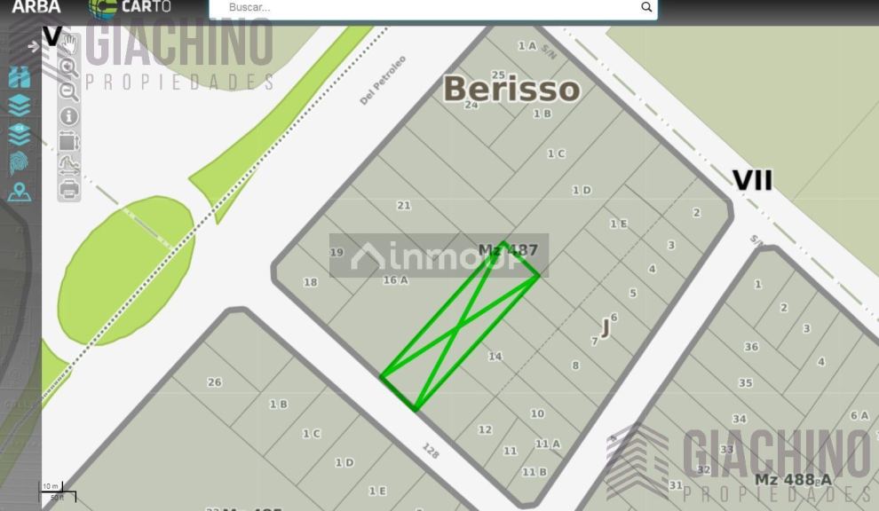 Terreno en Venta en Berisso, G.B.A. Zona Sur