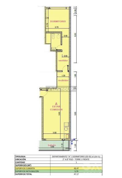 Departamento en Venta en Rosario, Santa Fe - USD 74.900 | Inmoup - 15