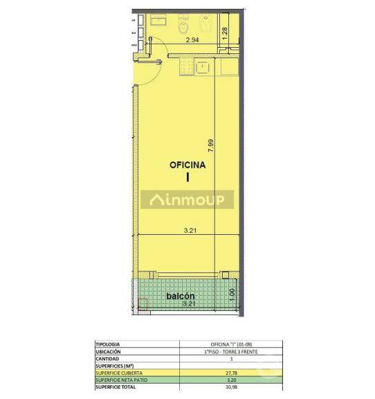 Departamento en Venta en Rosario, Santa Fe - USD 48.400 | Inmoup - 10