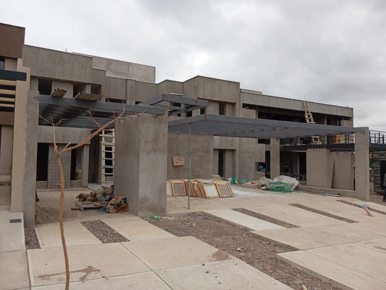 obra en sostenido avance