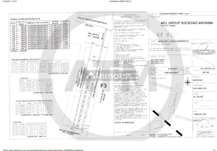 Lote en Venta en Guaymallen, Mendoza