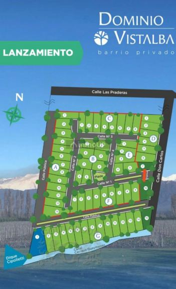 Terreno en Venta en Lujan de Cuyo, Mendoza