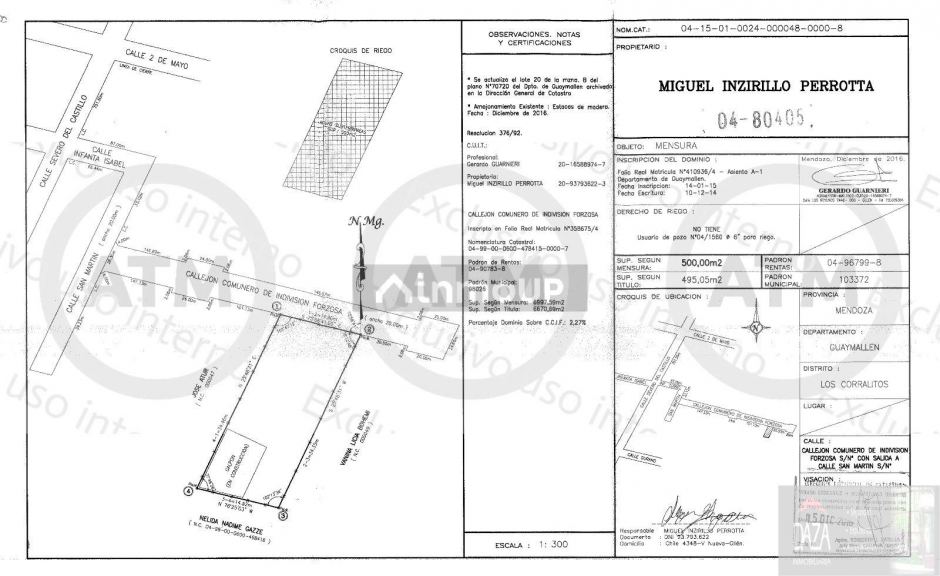 Terreno en Venta en Guaymallen, Mendoza