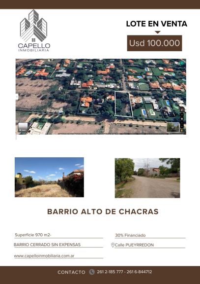Lote en Venta en Lujan de Cuyo, Mendoza