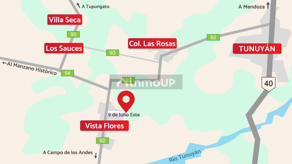 Casa en Venta en Tunuyan, Mendoza