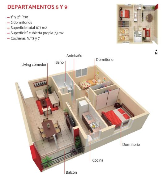 Departamento en Alquiler en Guaymallen, Mendoza