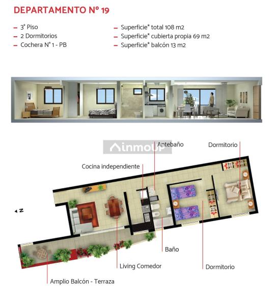 Departamento en Alquiler en Godoy Cruz, Mendoza