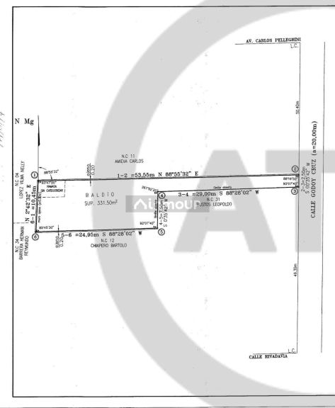 Terreno en Venta en Tunuyan, Mendoza
